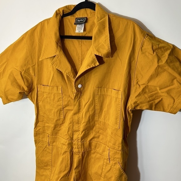 Big Bud Press Short-Sleeve Jumpsuit 4XL spicy mustard - Picture 11 of 13